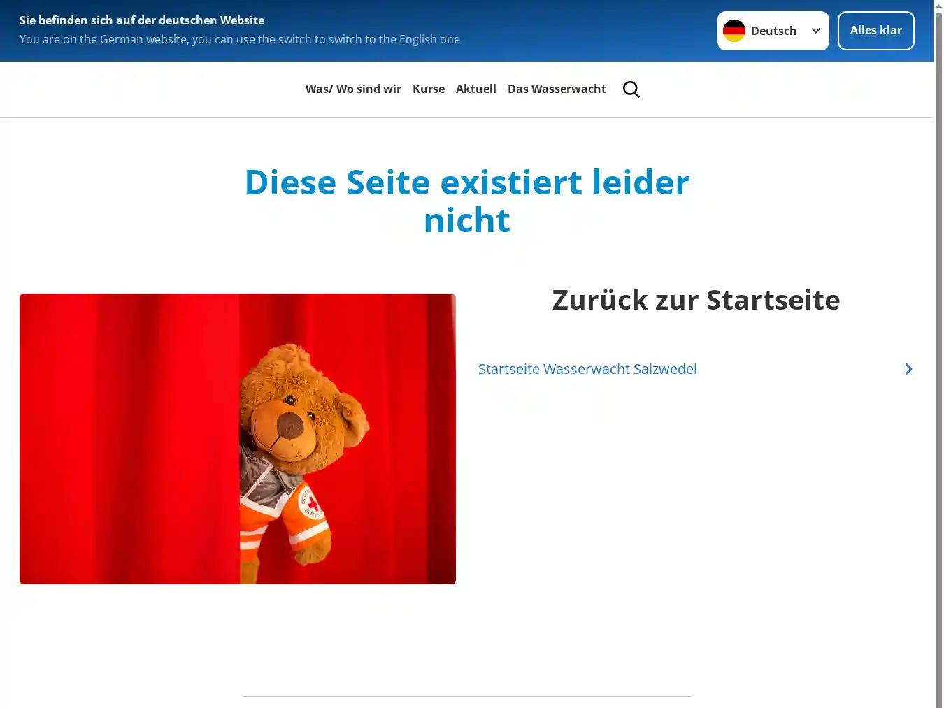 Veranstalterhomepage - http://www.wasserwacht-salzwedel.de/kalender.html