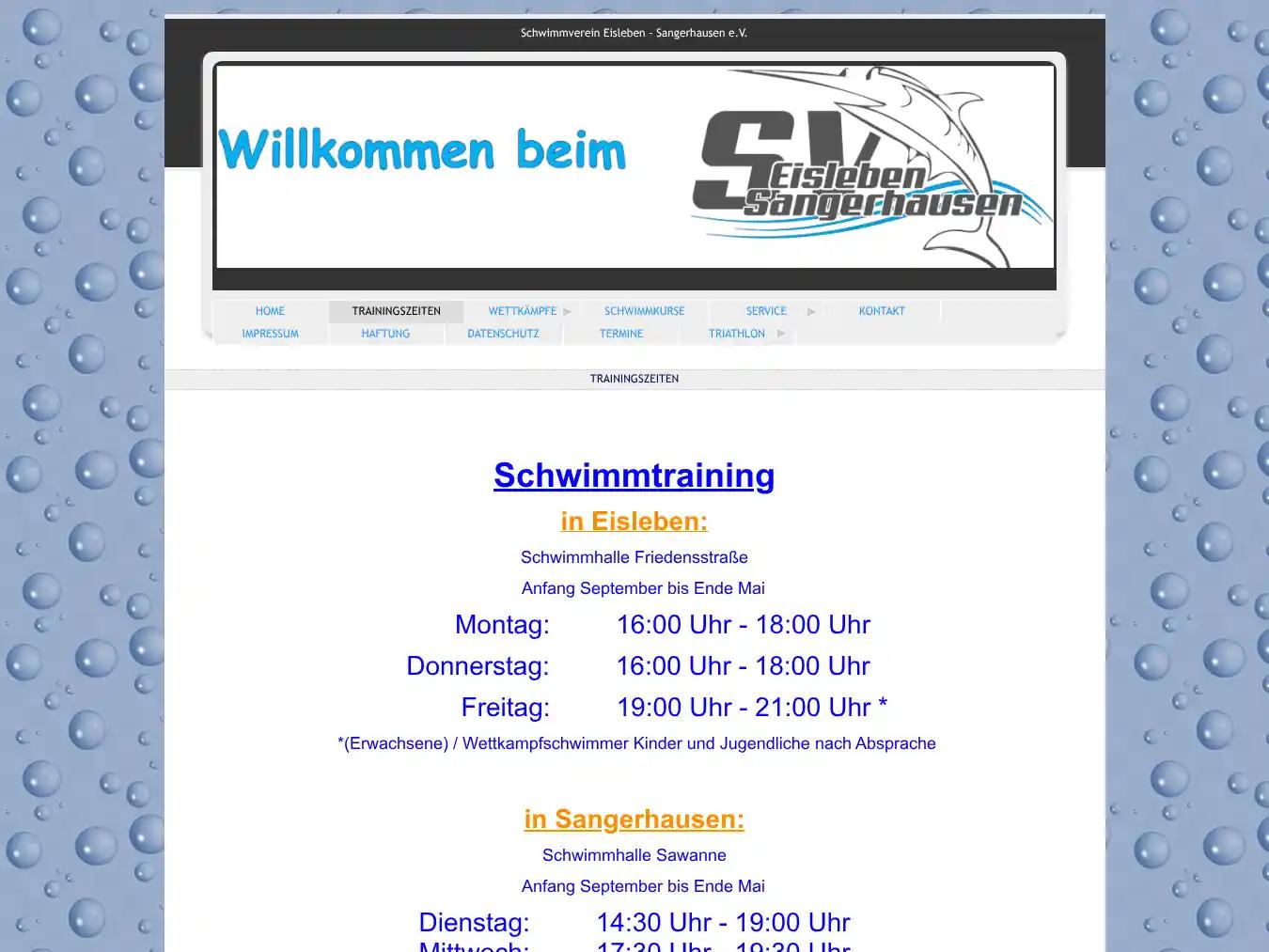 Veranstalterhomepage - http://www.gratis-webserver.de/schwimmvereineisleben/2.html