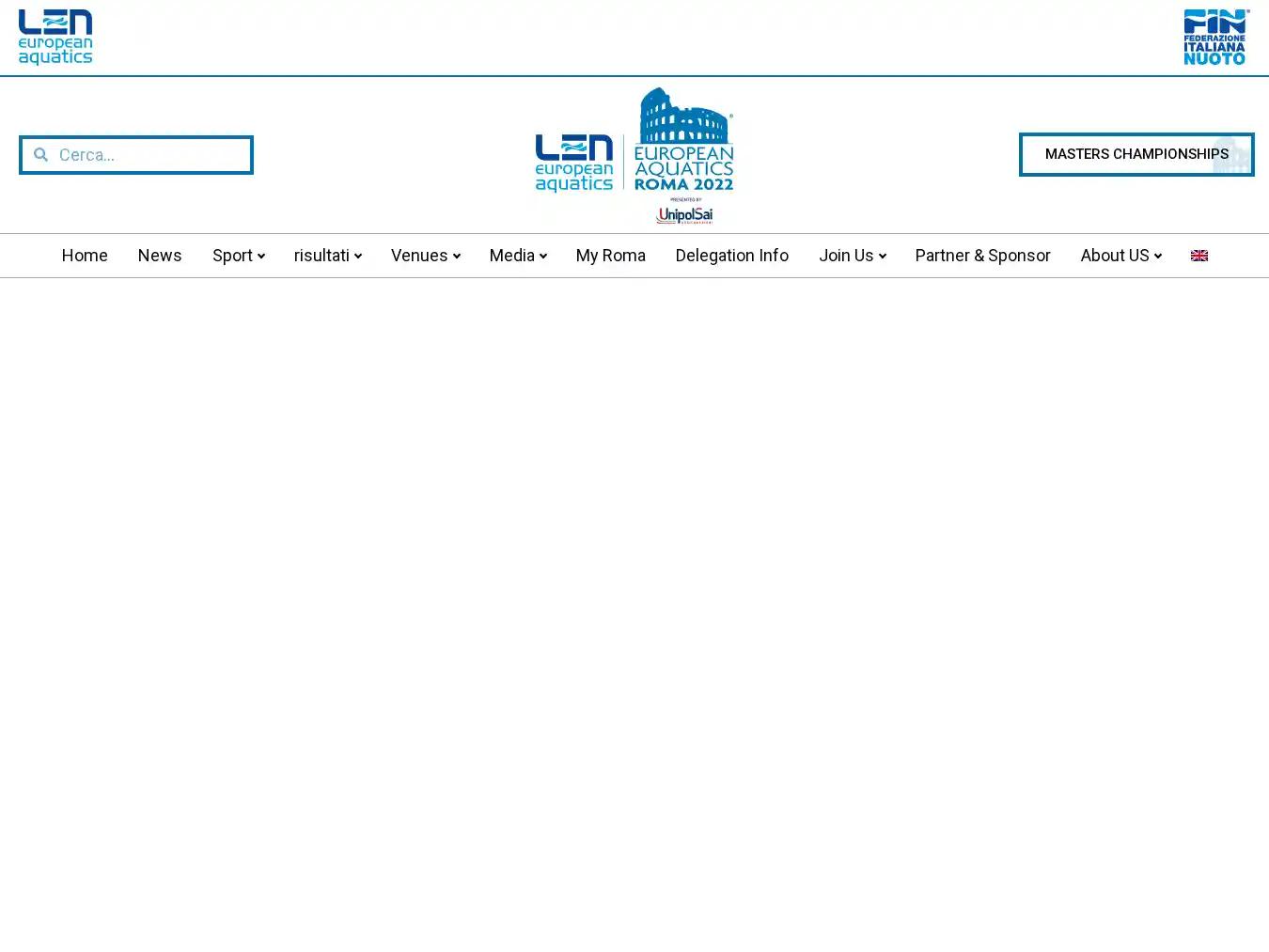 Veranstalterhomepage - https://www.roma2022.eu/masters/homepage/