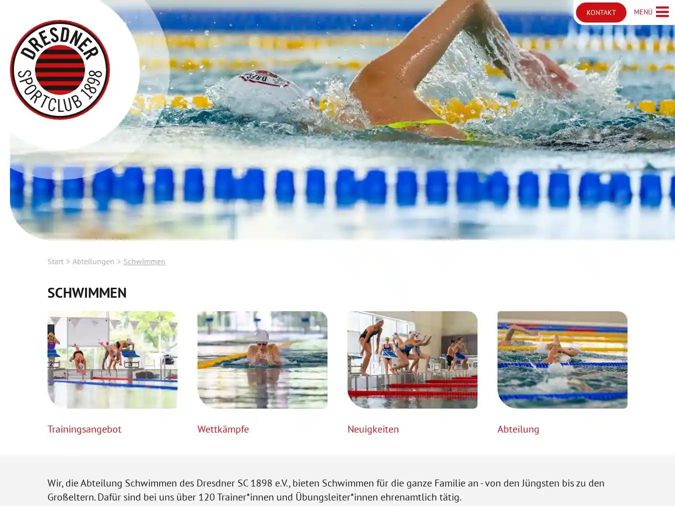 Veranstalterhomepage - https://schwimmen.dsc1898.de/