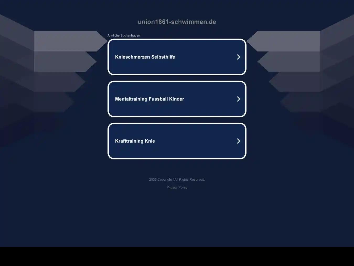 Veranstalterhomepage - http://www.union1861-schwimmen.de/index.php