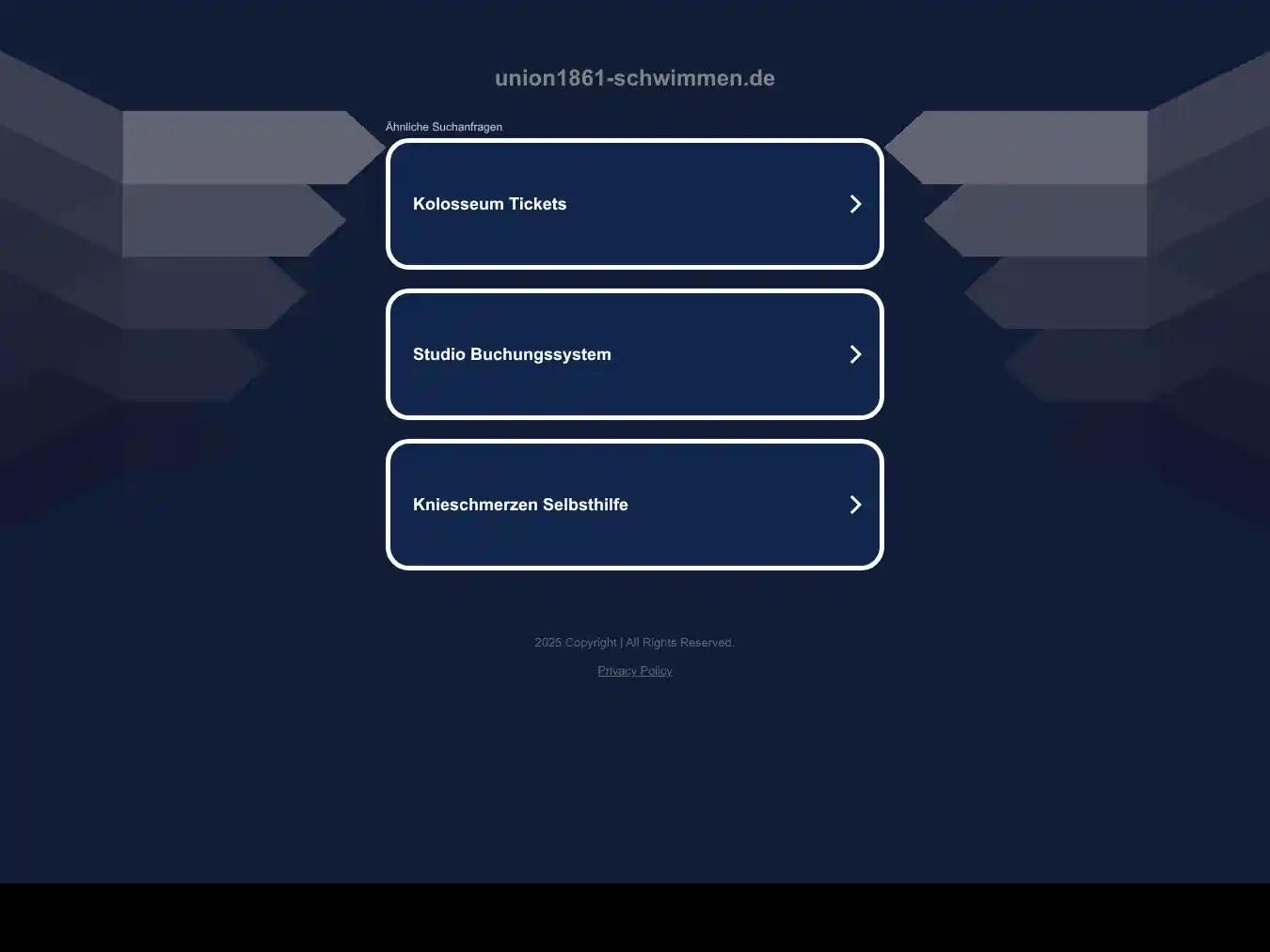 Veranstalterhomepage - http://www.union1861-schwimmen.de/index.php