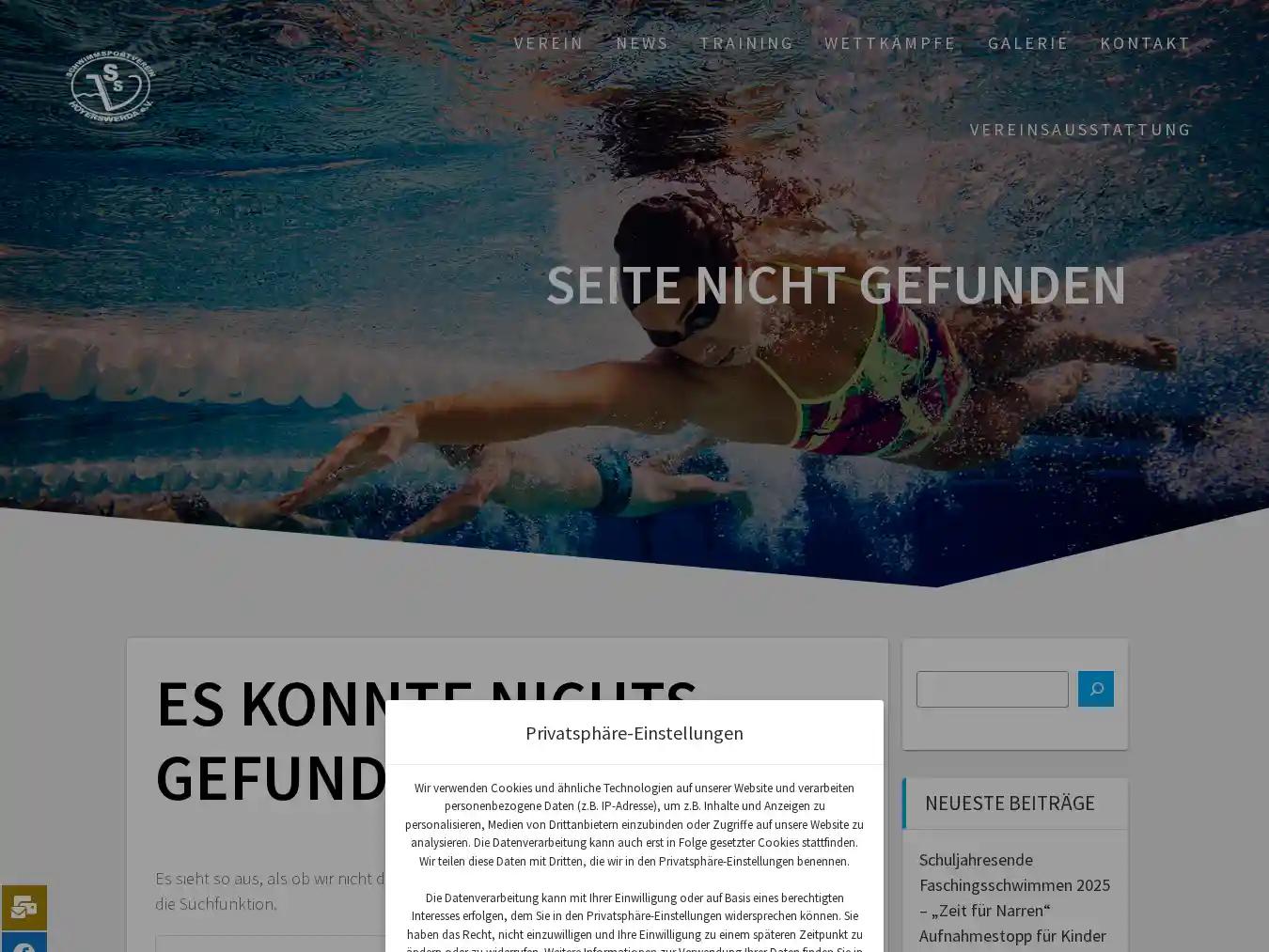 Veranstalterhomepage - http://www.ssv-hoyerswerda.de/meeting.htm