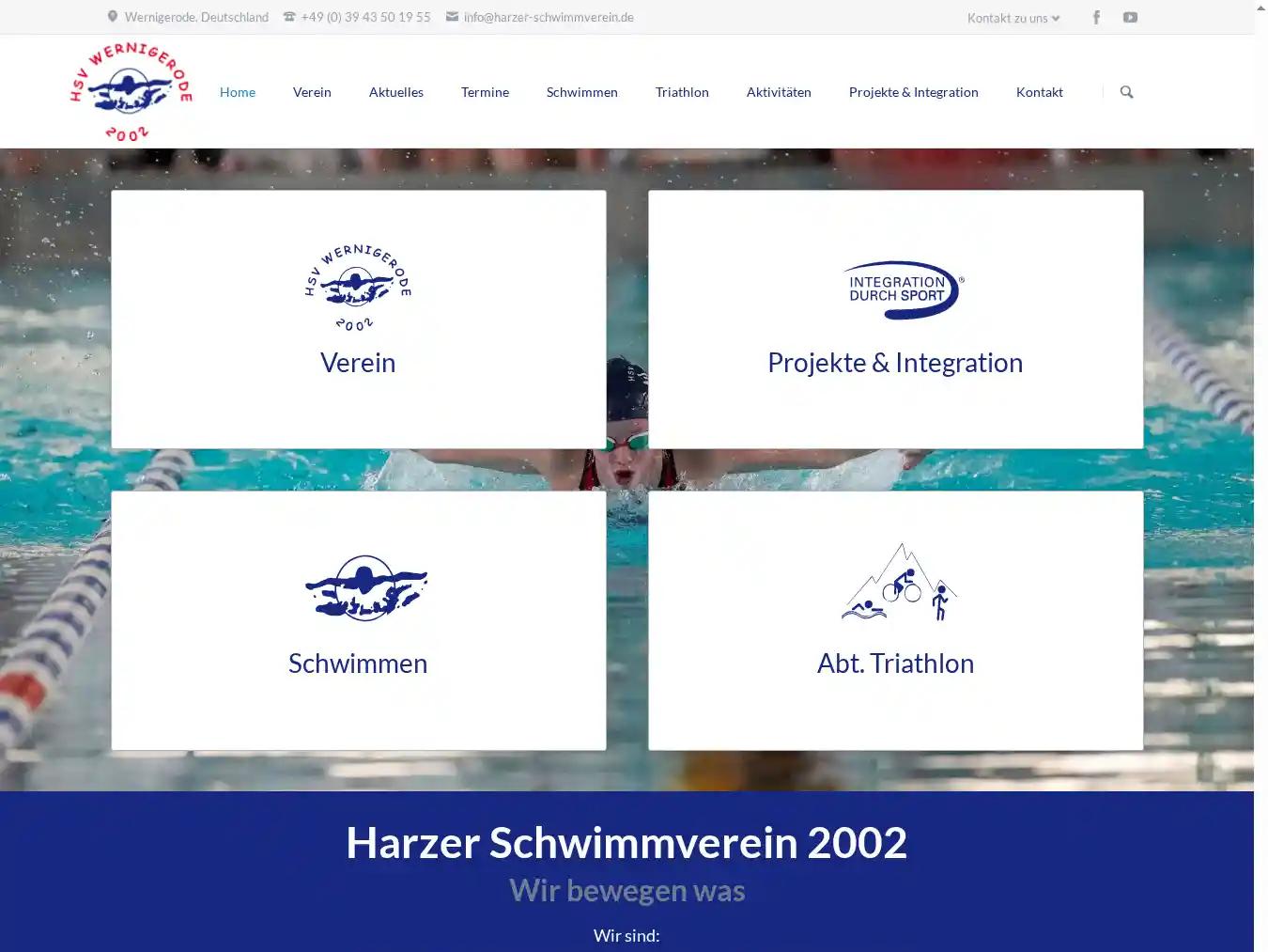 Veranstalterhomepage - http://www.harzer-schwimmverein.de