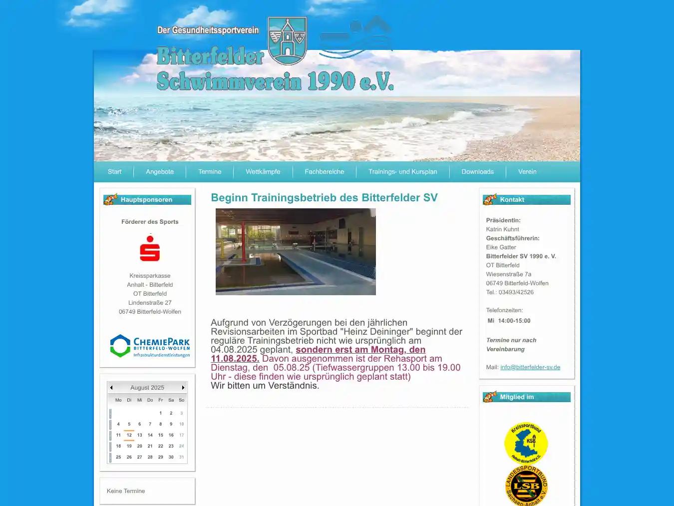 Veranstalterhomepage - http://bitterfelder-sv.de/html/wettkampfe.html